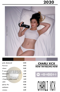 Cuadro Charli xcx - How I'm Feeling Now