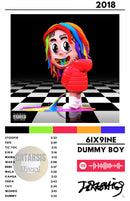 Cuadro 6ix9ine - Dummy Boy