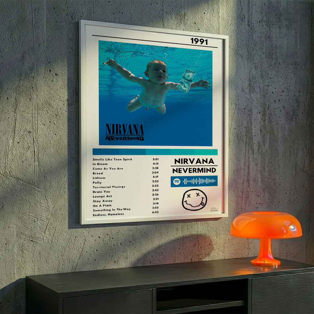 Cuadro Nirvana - Nevermind