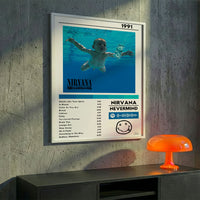 Cuadro Nirvana - Nevermind