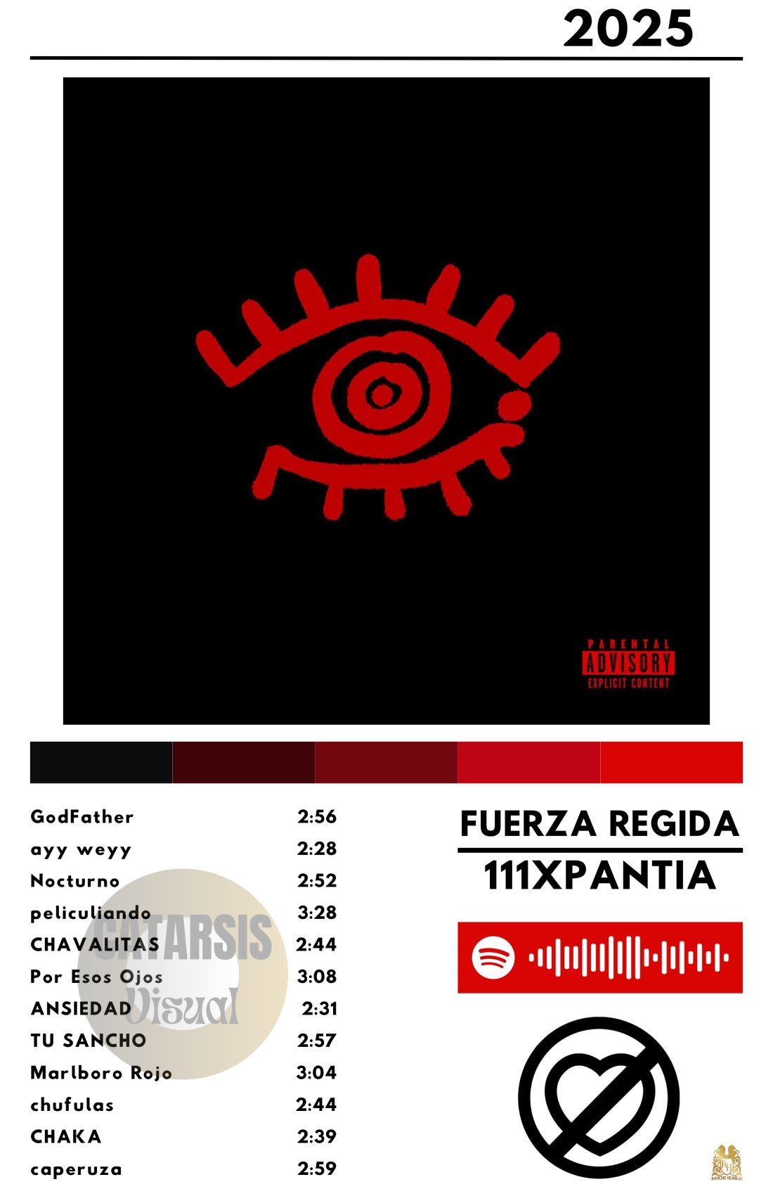 Cuadro Fuerza Regida - 111XPantia