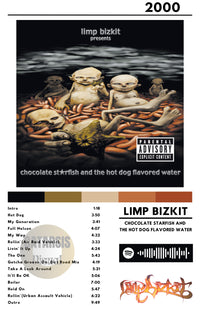 Cuadro Limp Bizkit - Chocolate Starfish and the Hot Dog Flavored Water