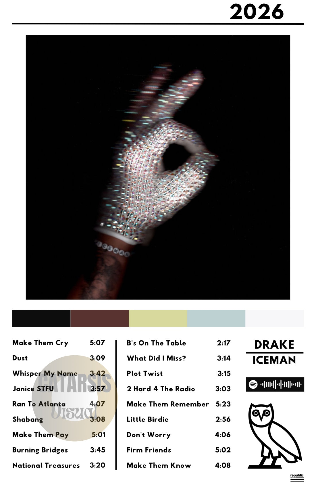 Cuadro Drake - Iceman