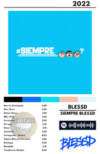 Cuadro Blessd - Simpre Blessd