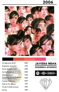 Cuadro Javiera Mena - Esquemas Juveniles
