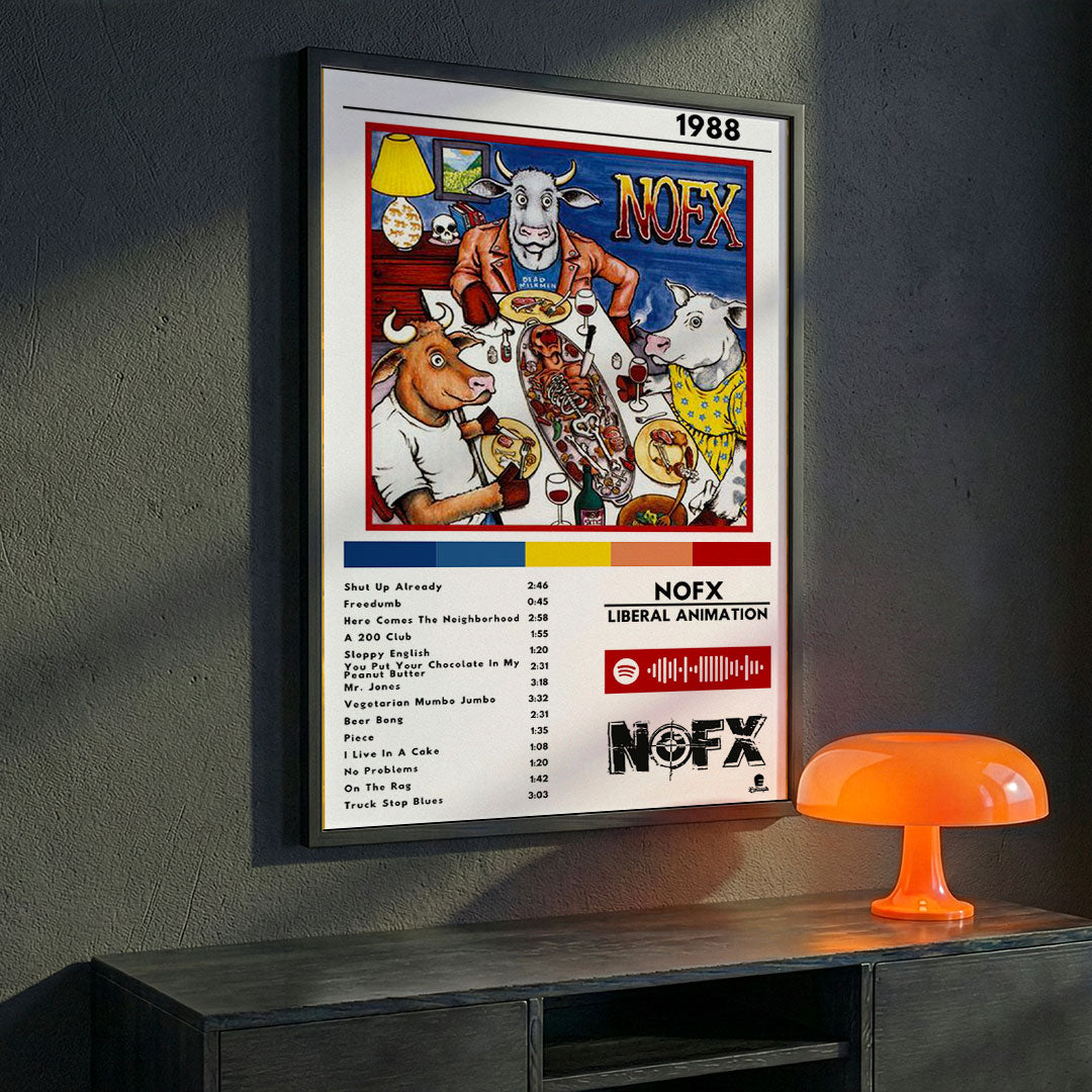Cuadro NOFX - Liberal Animation