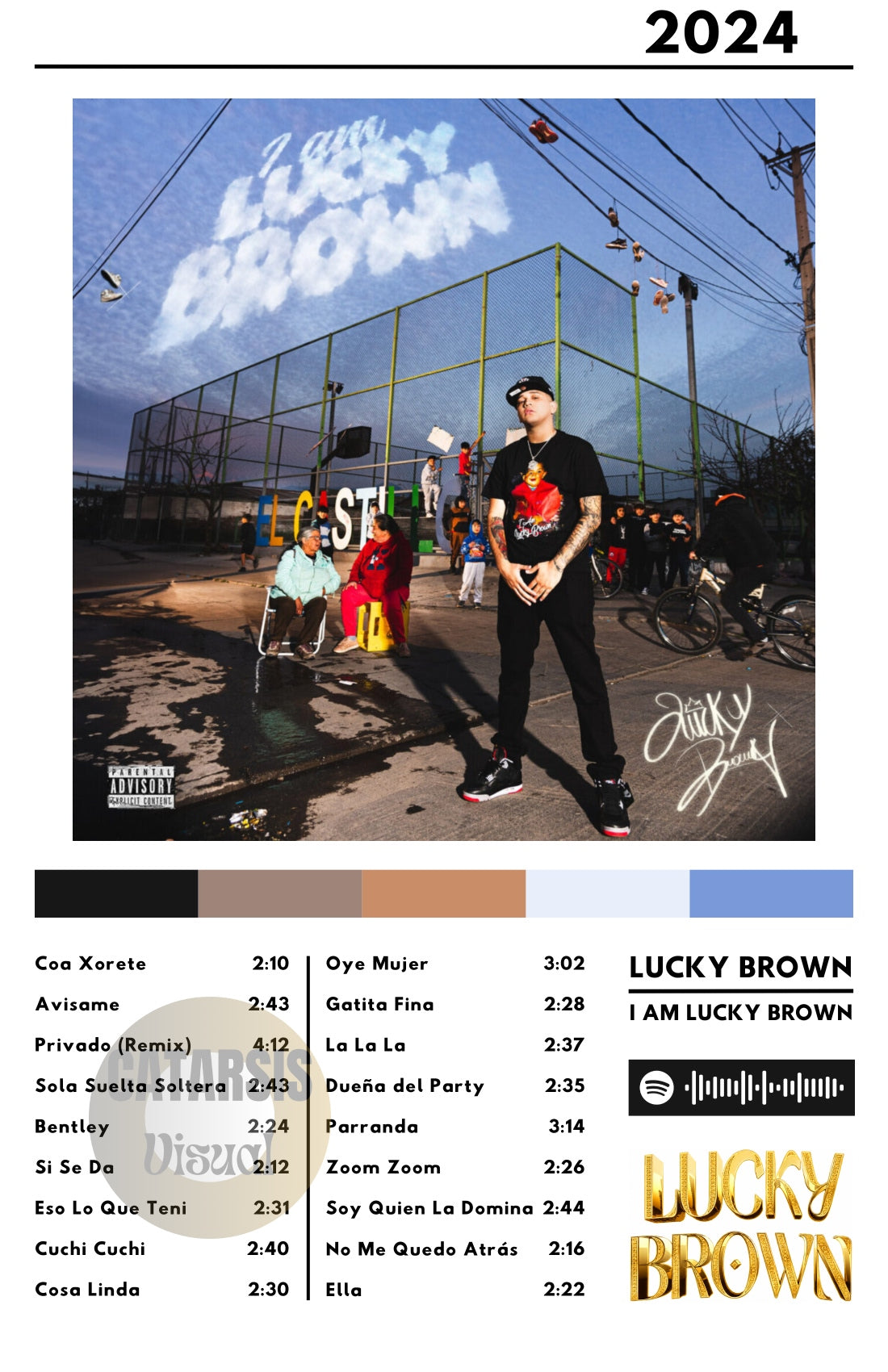 Cuadro Lucky Brown - I'am Lucky Brown
