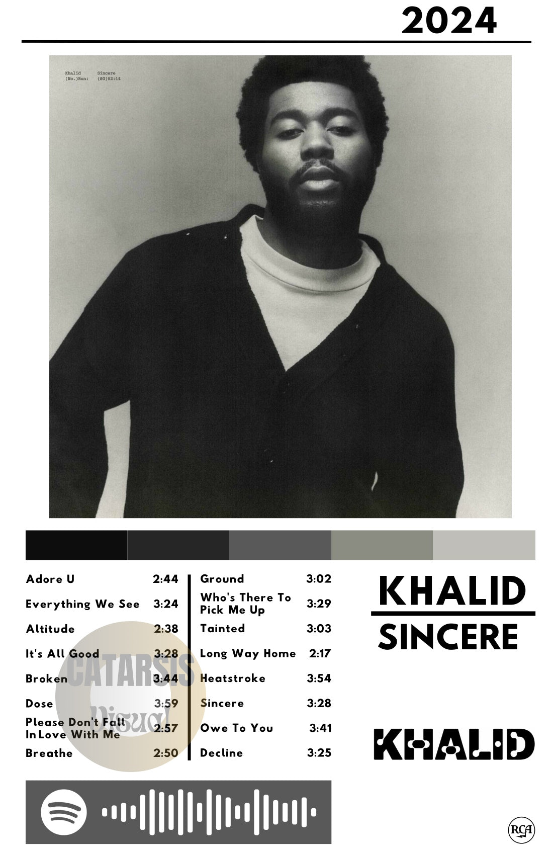 Cuadro Khalid - Sincere
