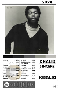 Cuadro Khalid - Sincere
