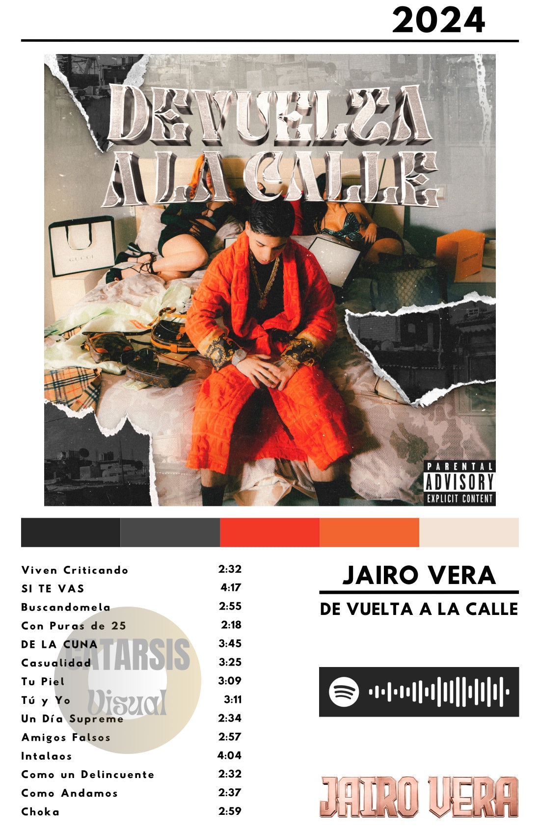 Cuadro Jairo Vera - De Vuelta a la Calle