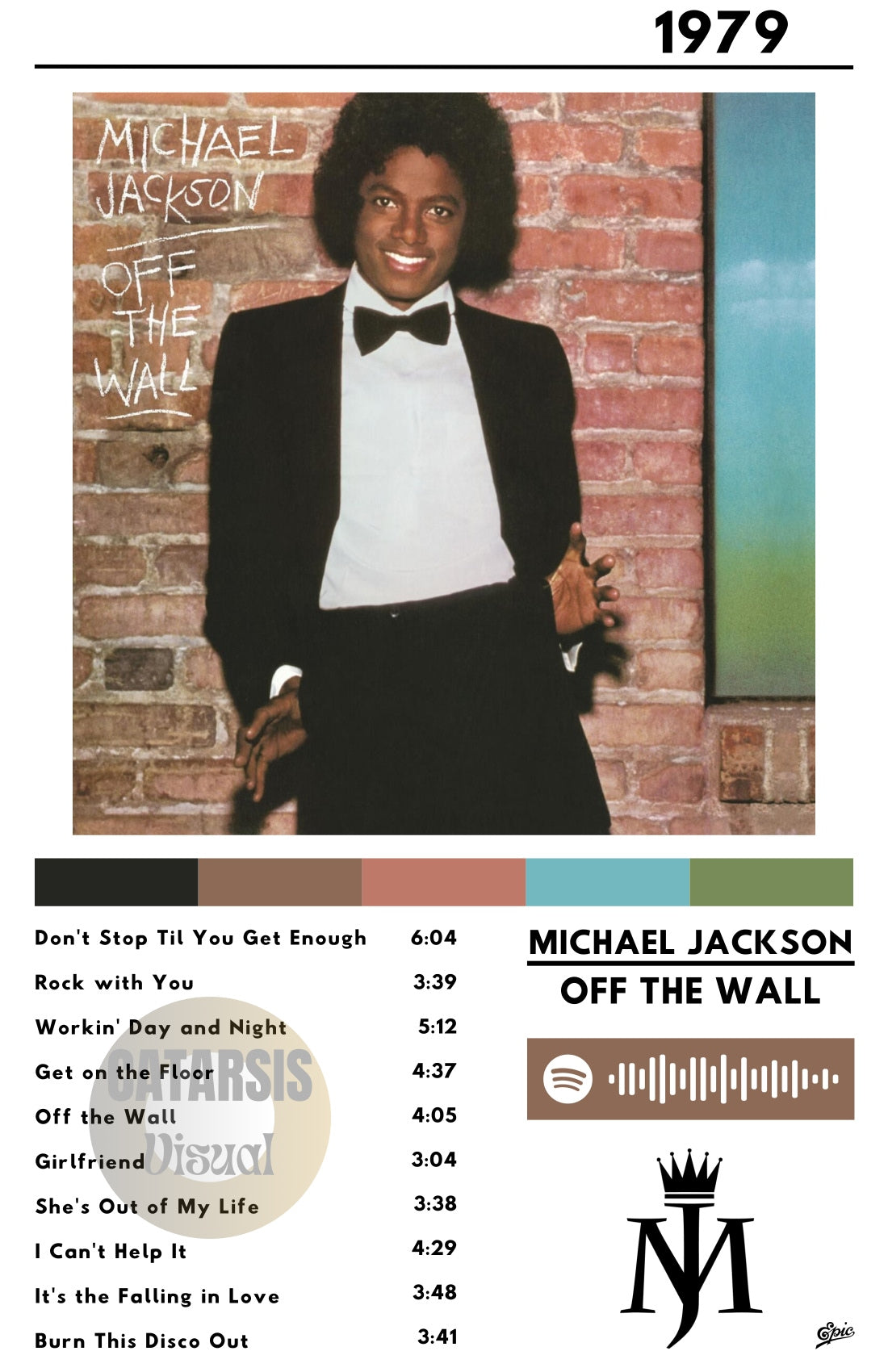 Cuadro Michael Jackson - Off The Wall