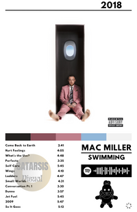Cuadro Mac Miller - Swimming