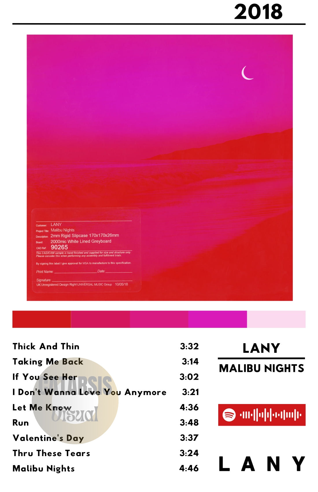 Cuadro Lany - Malibu Nights