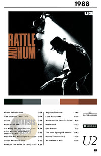Cuadro U2 - Rattle and Hum