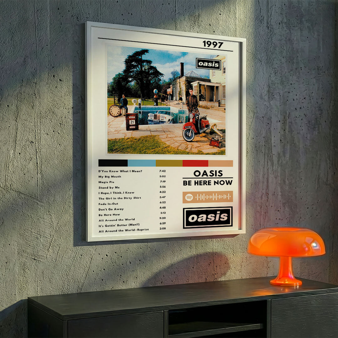 Cuadro Oasis - Be Here Now