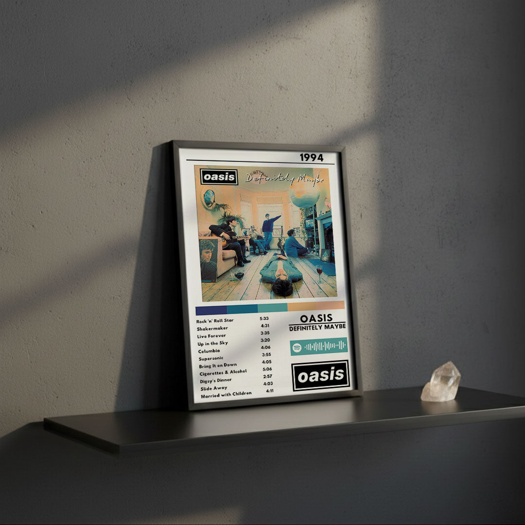 Cuadro Oasis - Definitely Maybe