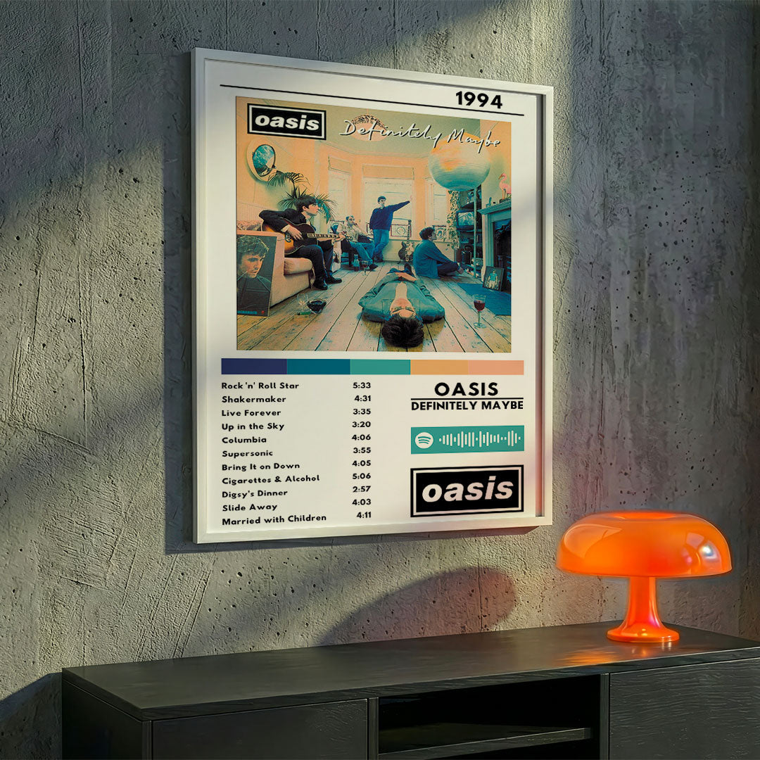Cuadro Oasis - Definitely Maybe