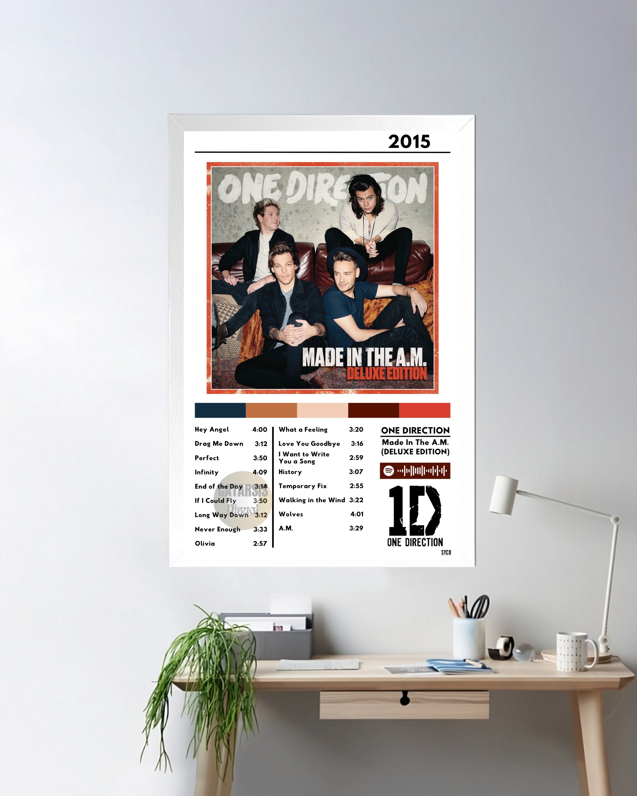 Cuadro One Direction - Made in the A.M.