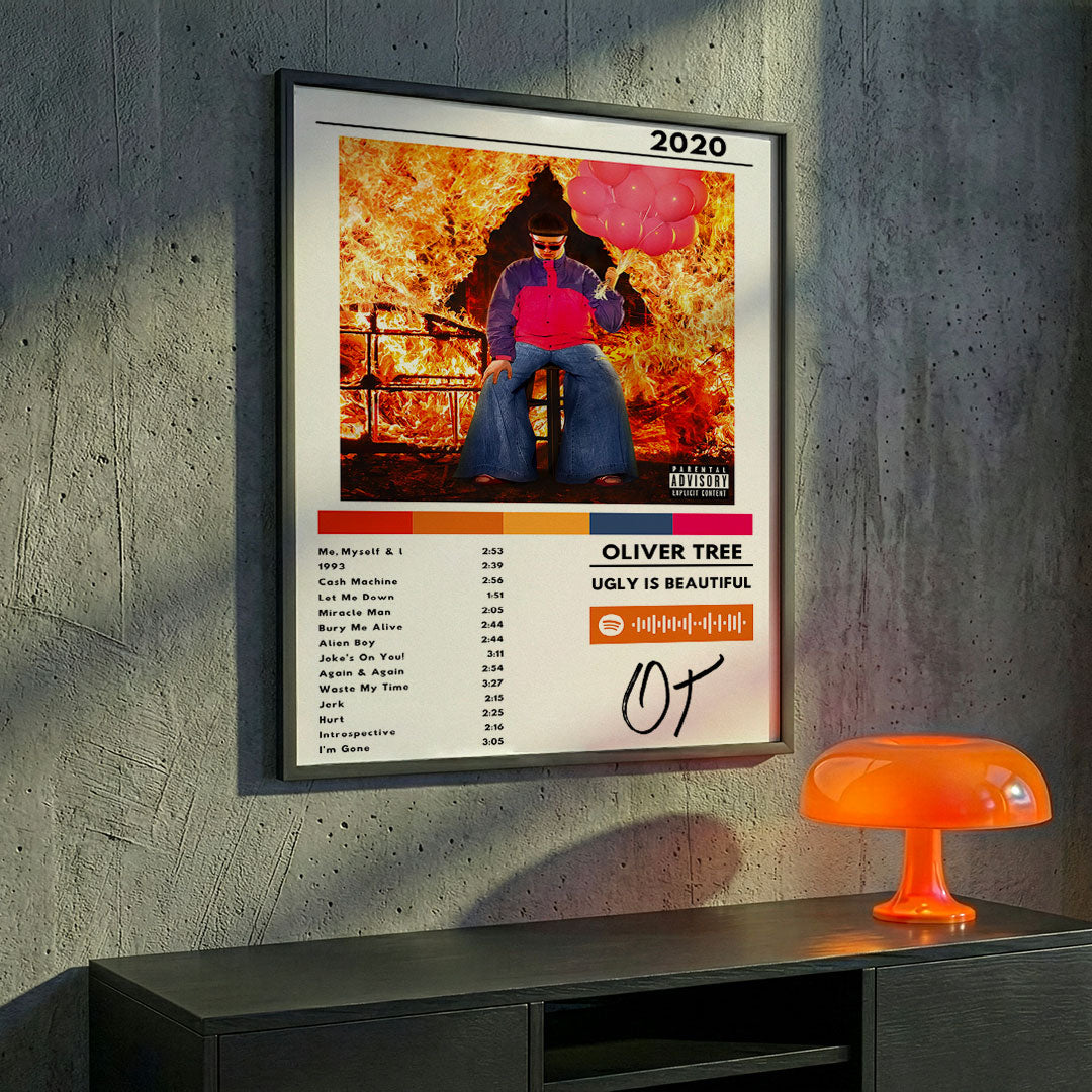 Cuadro Oliver Tree - Ugly is Beautiful