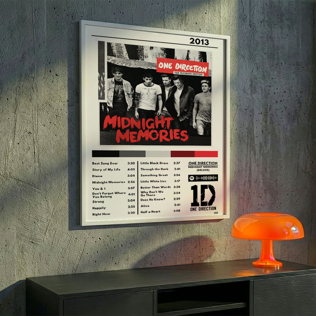 Cuadro One Direction - Midnight Memories