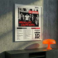 Cuadro One Direction - Midnight Memories