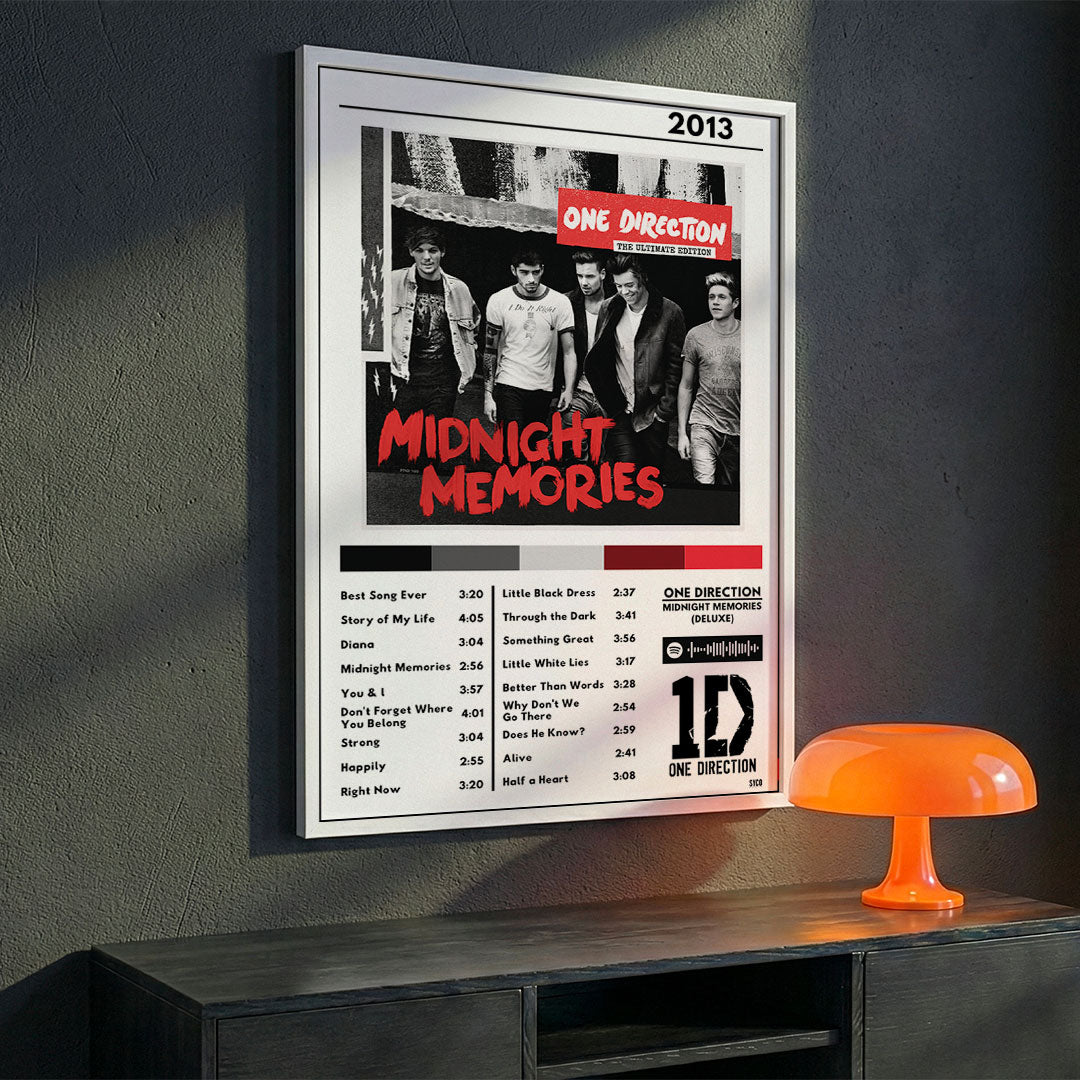 Cuadro One Direction - Midnight Memories