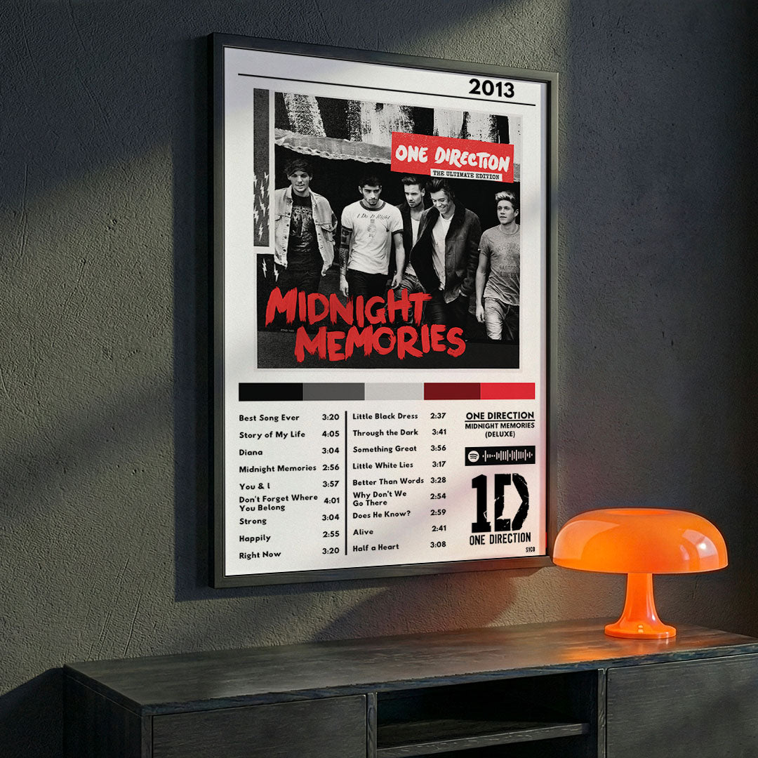 Cuadro One Direction - Midnight Memories