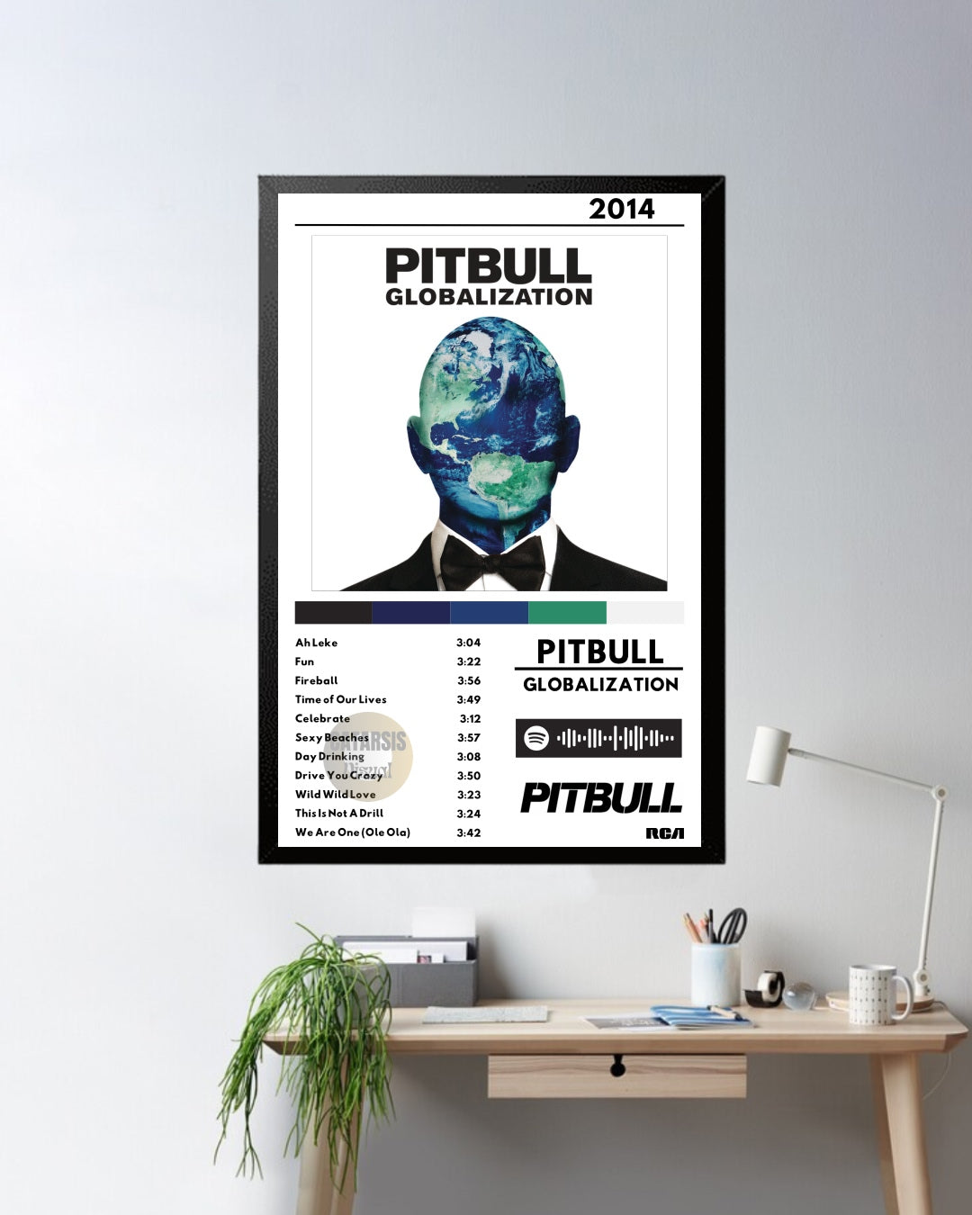Cuadro Pitbull - Globalization