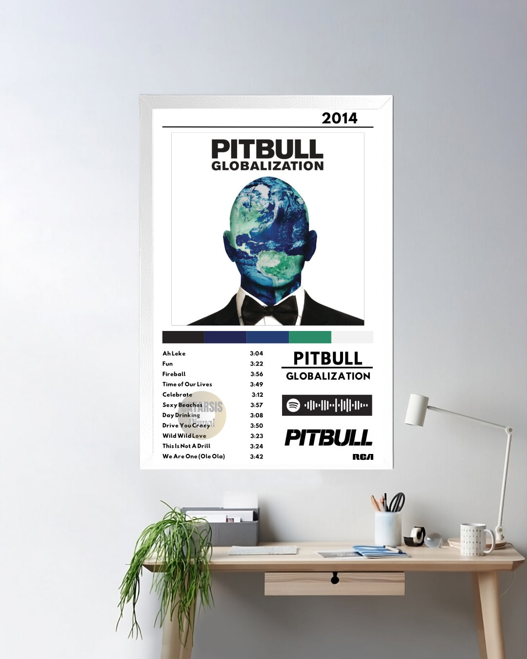 Cuadro Pitbull - Globalization