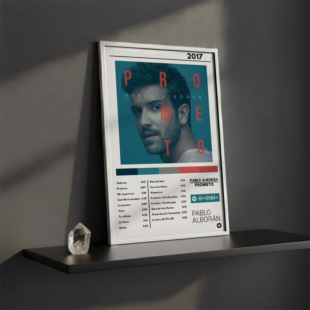 Cuadro Pablo Alborán - Prometo
