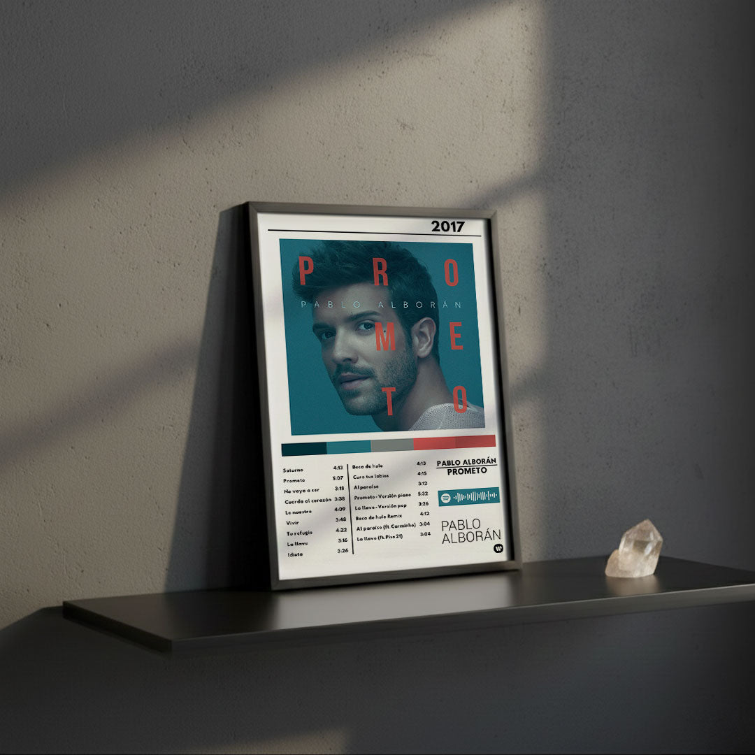 Cuadro Pablo Alborán - Prometo