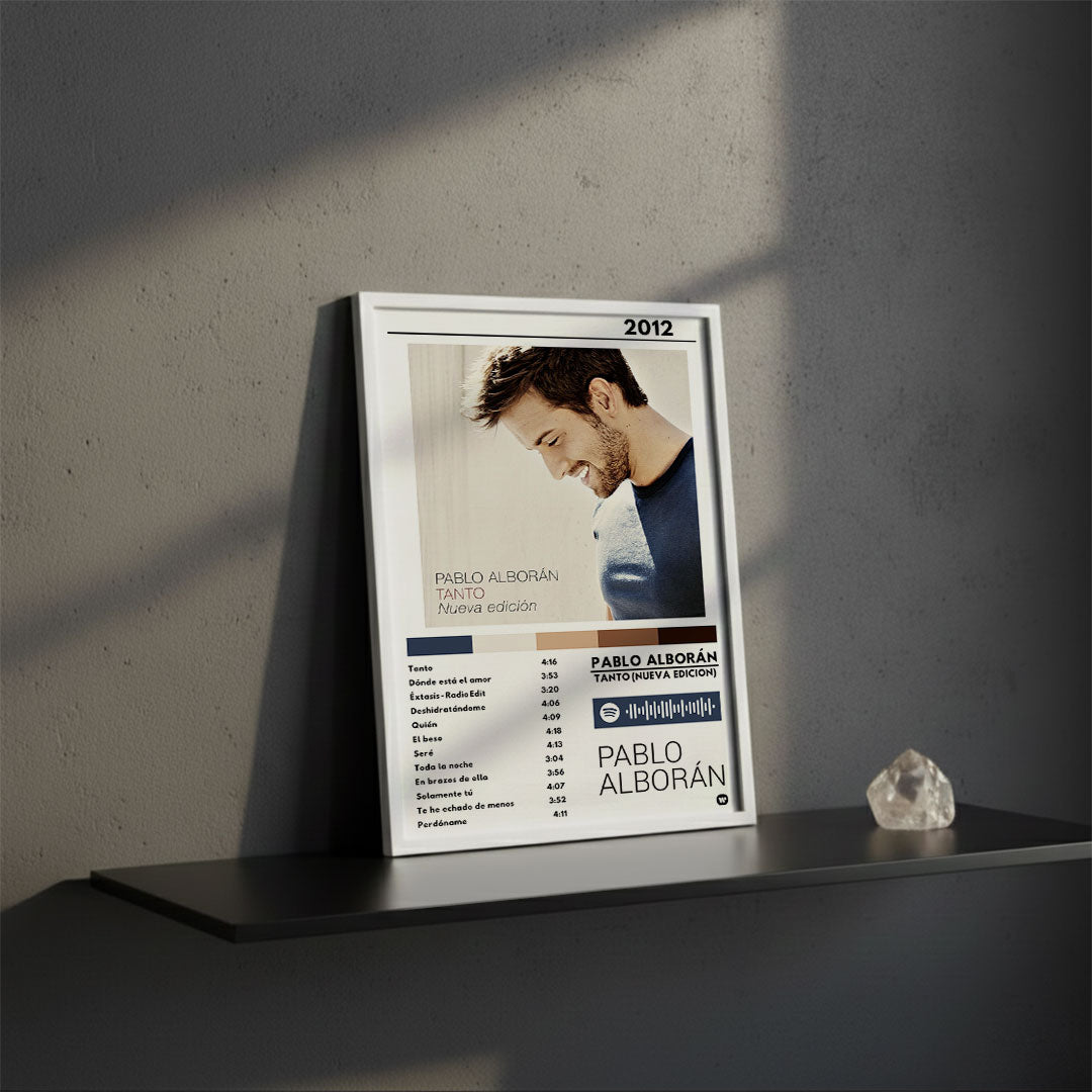 Cuadro Pablo Alborán - Tanto