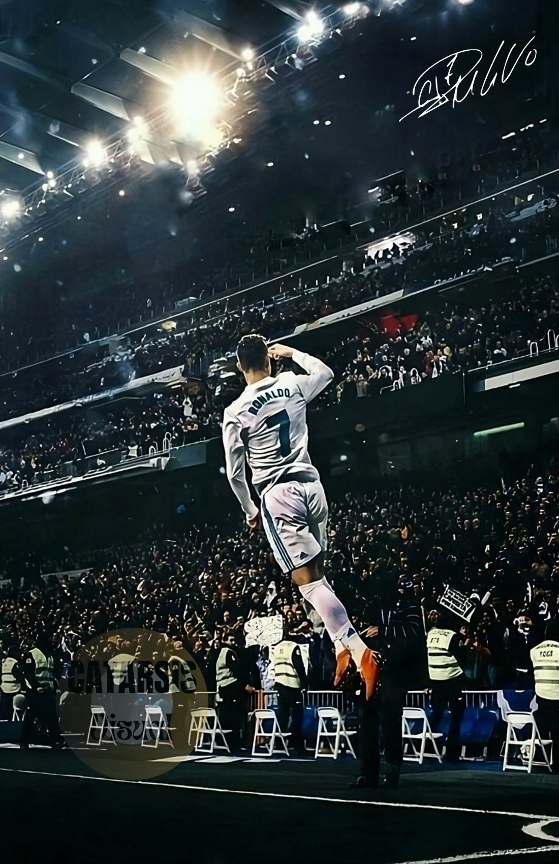 Cuadro Cristiano Ronaldo - Diseño 3