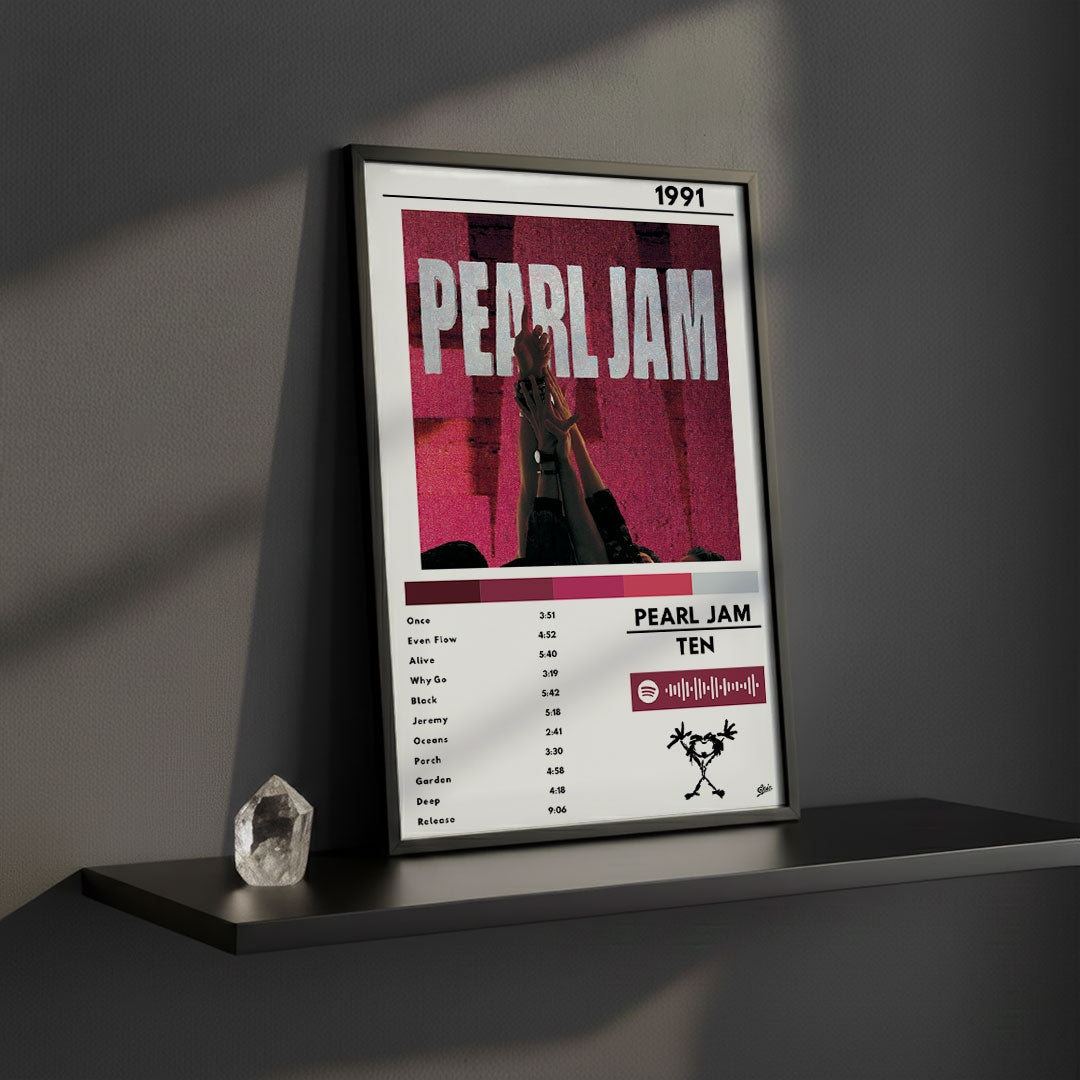 Cuadro Pearl Jam - Ten