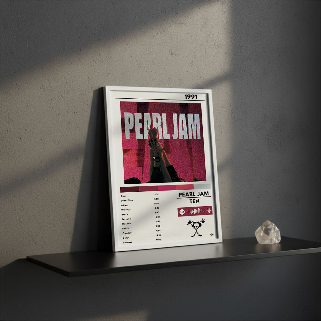 Cuadro Pearl Jam - Ten