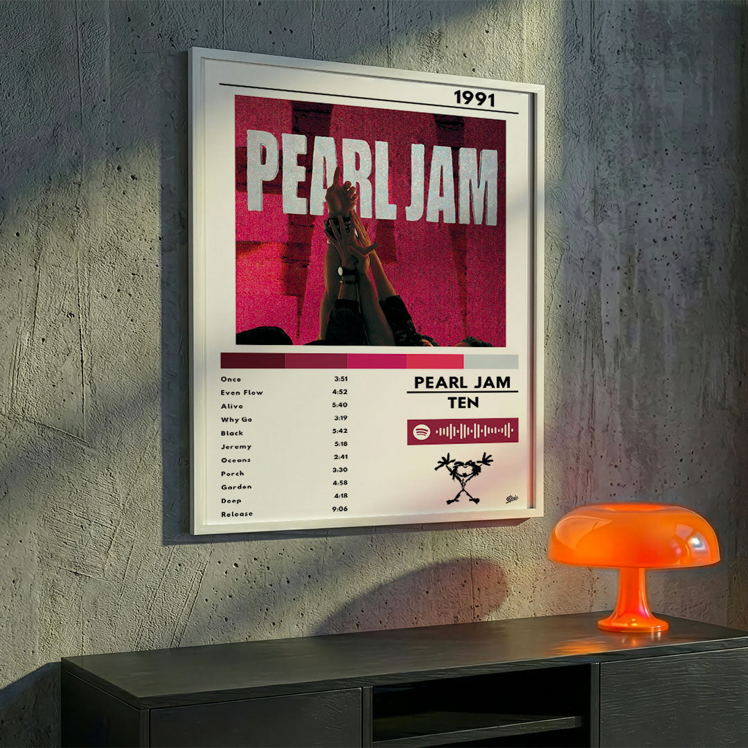 Cuadro Pearl Jam - Ten