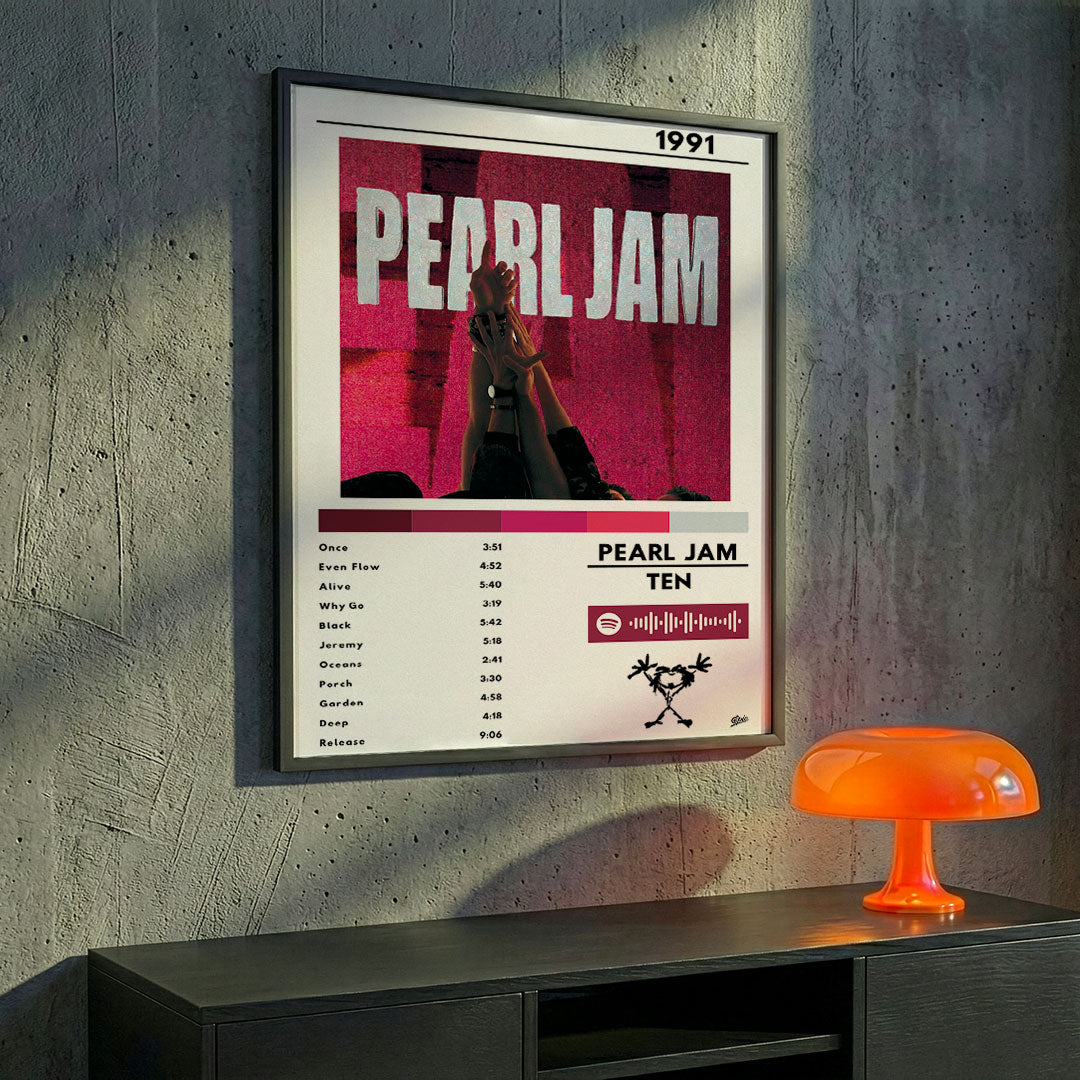 Cuadro Pearl Jam - Ten