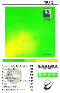 Cuadro Pescado Rabioso - Artaud