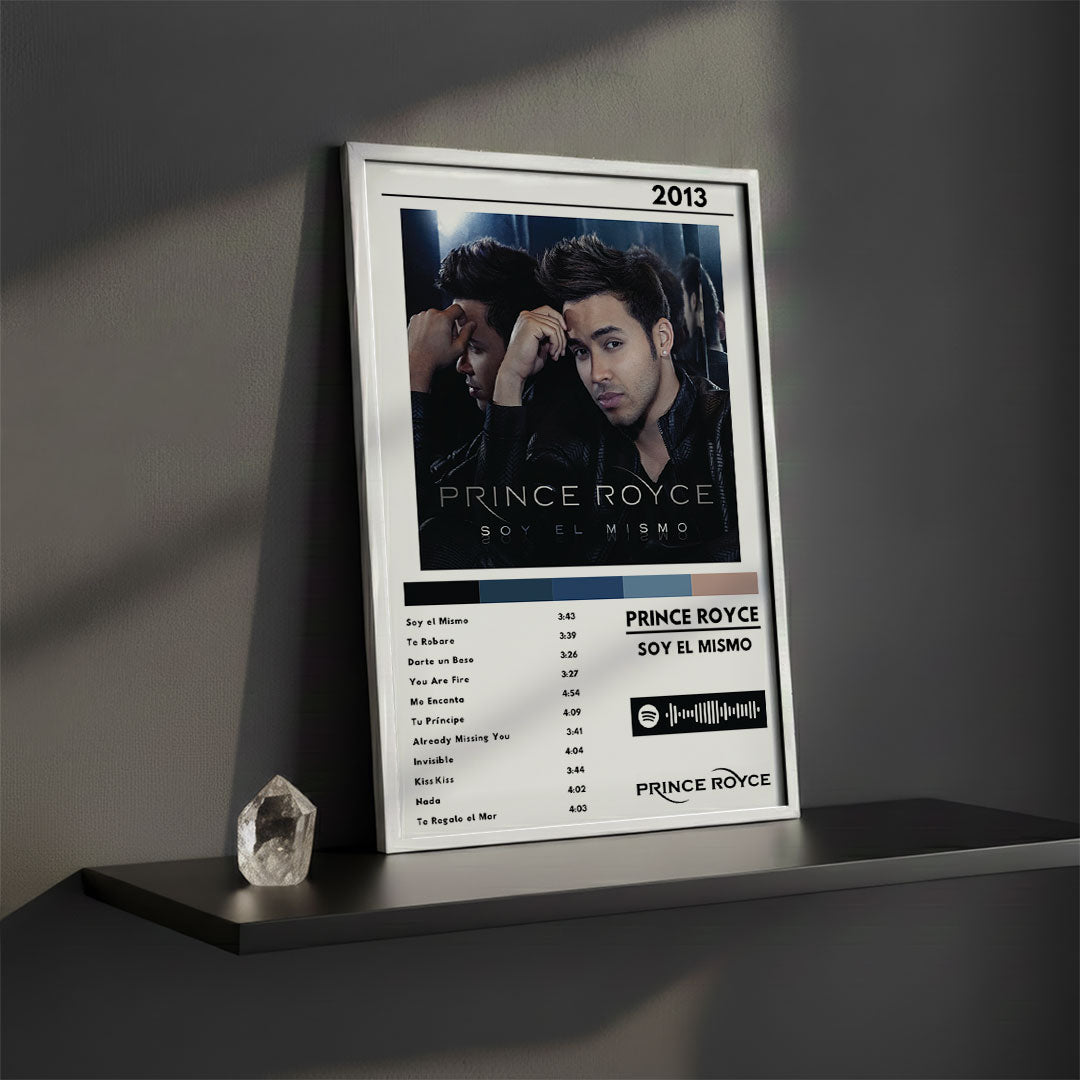 Cuadro Prince Royce - Soy el Mismo