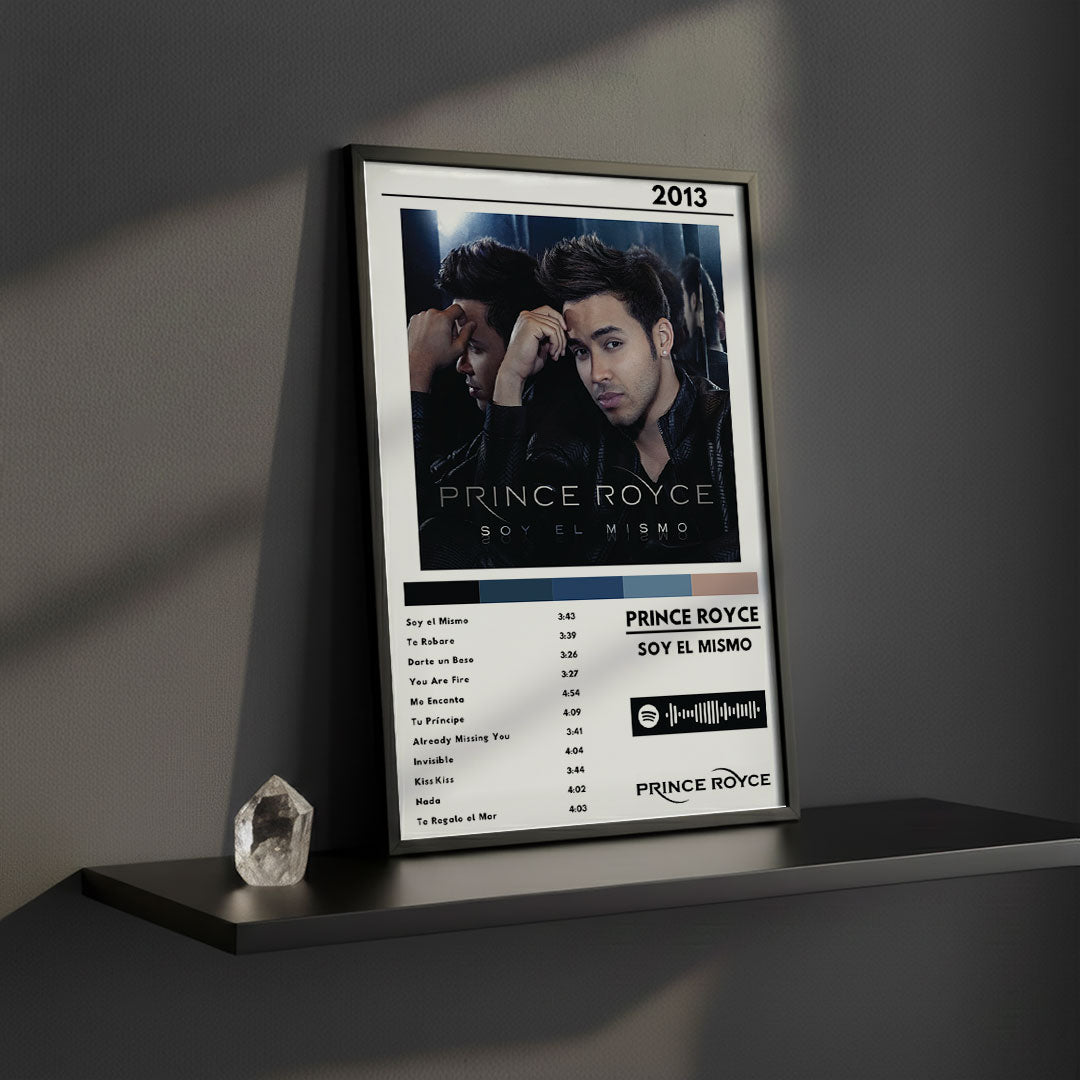 Cuadro Prince Royce - Soy el Mismo
