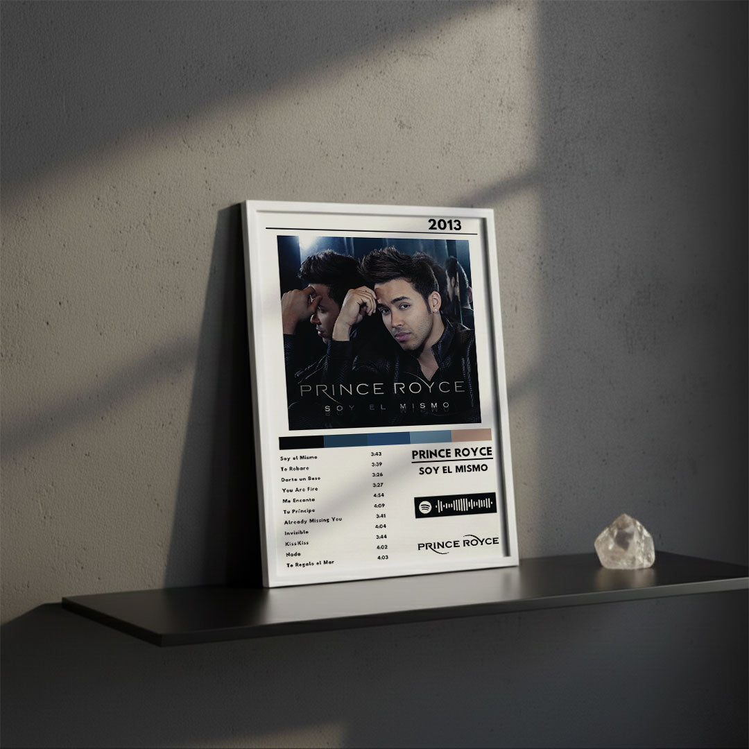 Cuadro Prince Royce - Soy el Mismo
