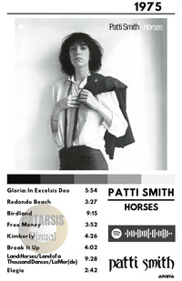 Cuadro Patti Smith - Horses