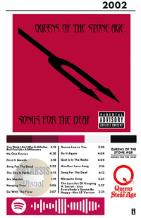 Cuadro Queens of the Stone Age - Song for the Deaf