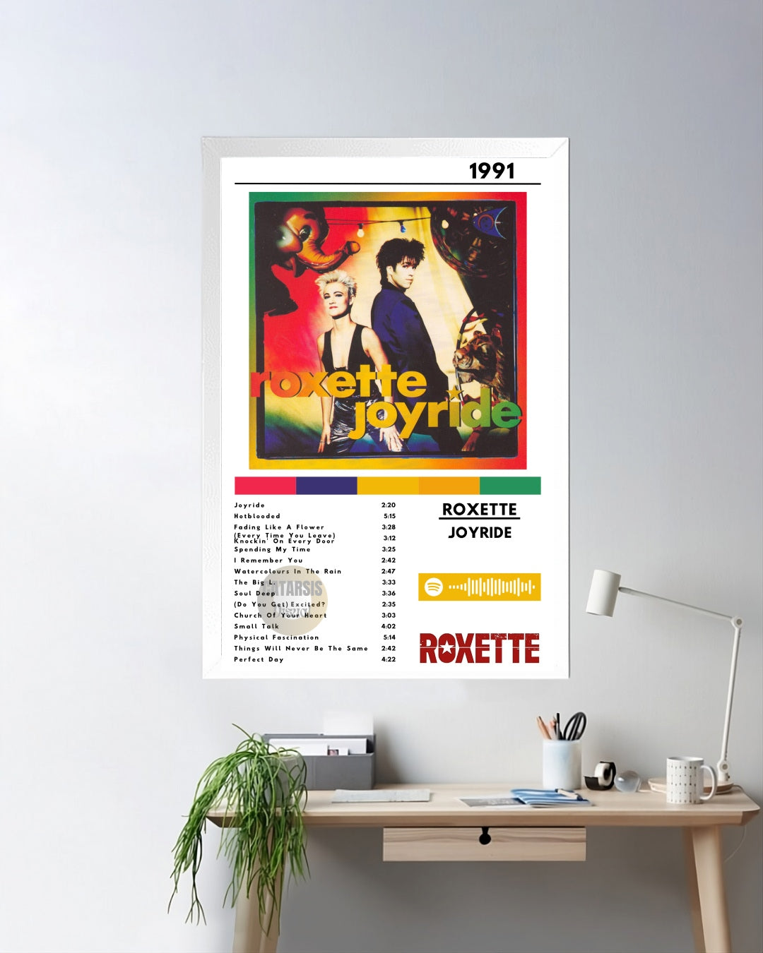 Cuadro Roxette - Joyride