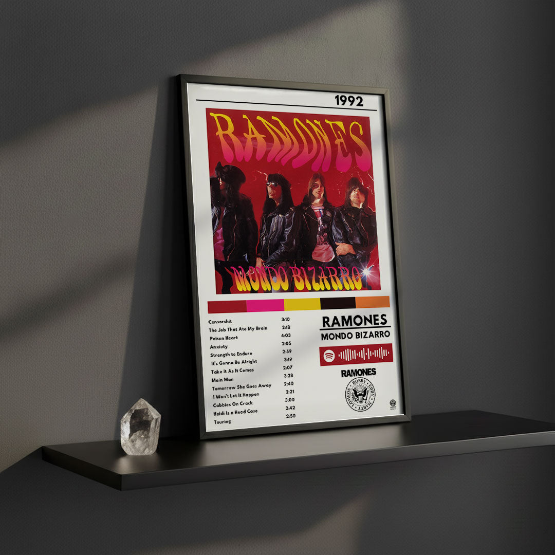 Cuadro Ramones - Mondo Bizarro