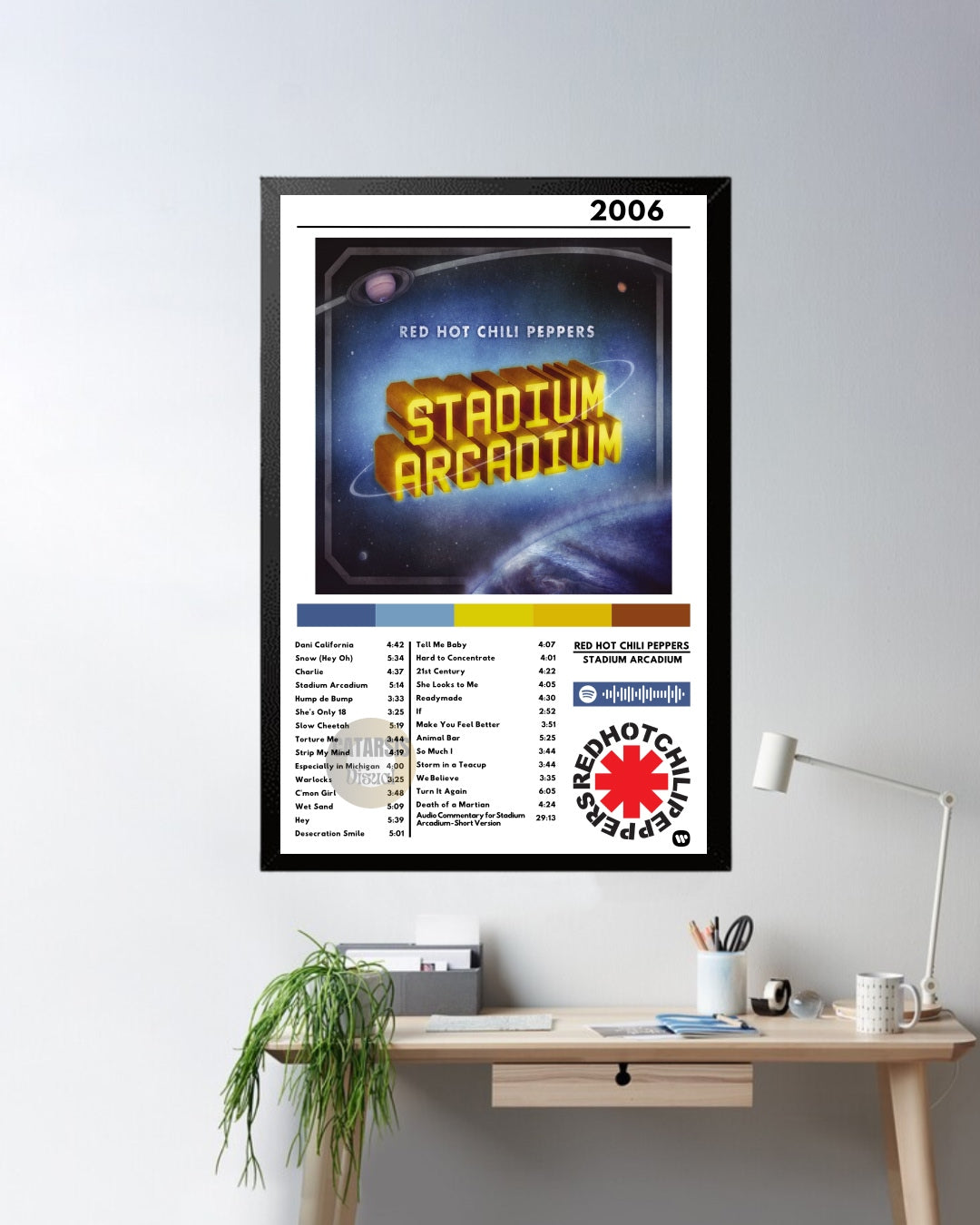 Cuadro Red Hot Chili Peppers - Stadium Arcadium