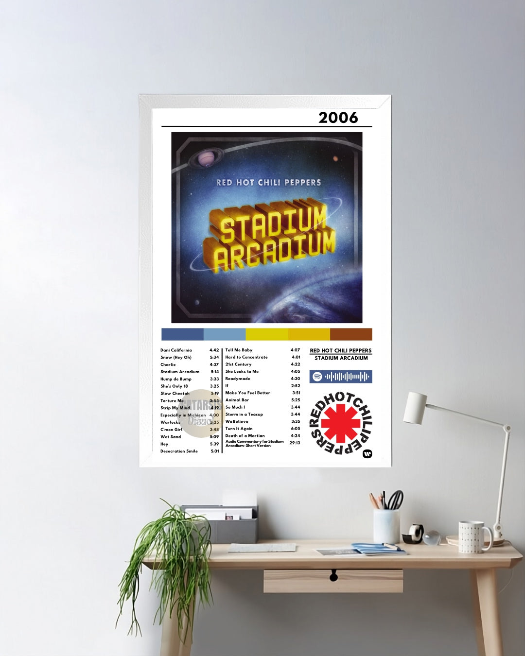 Cuadro Red Hot Chili Peppers - Stadium Arcadium