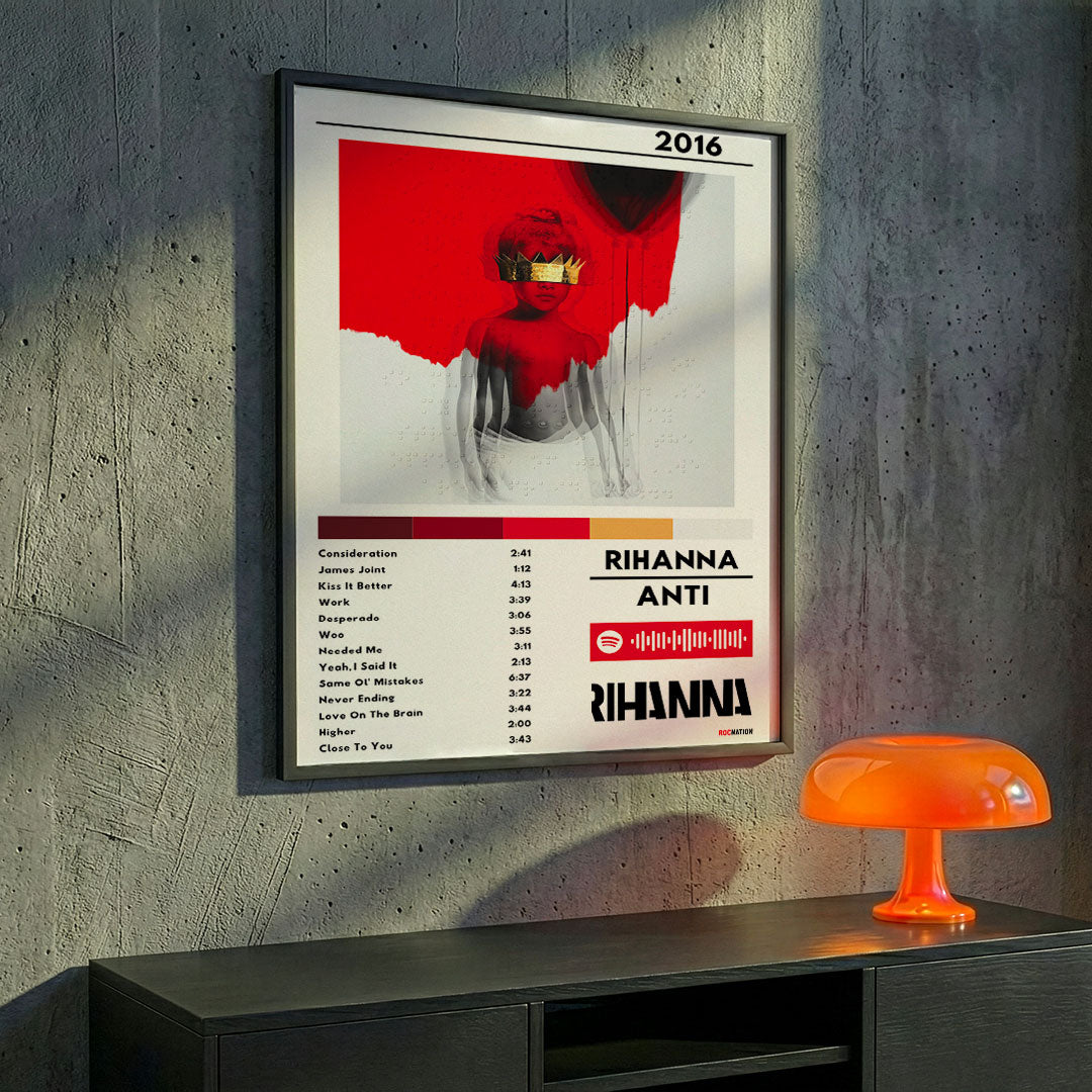 Cuadro Rihanna - ANTI