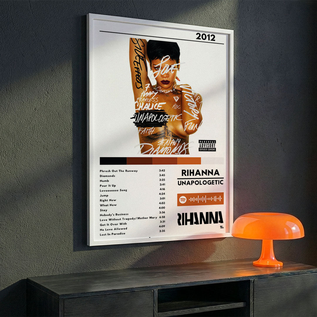 Cuadro Rihanna - Unapologetic