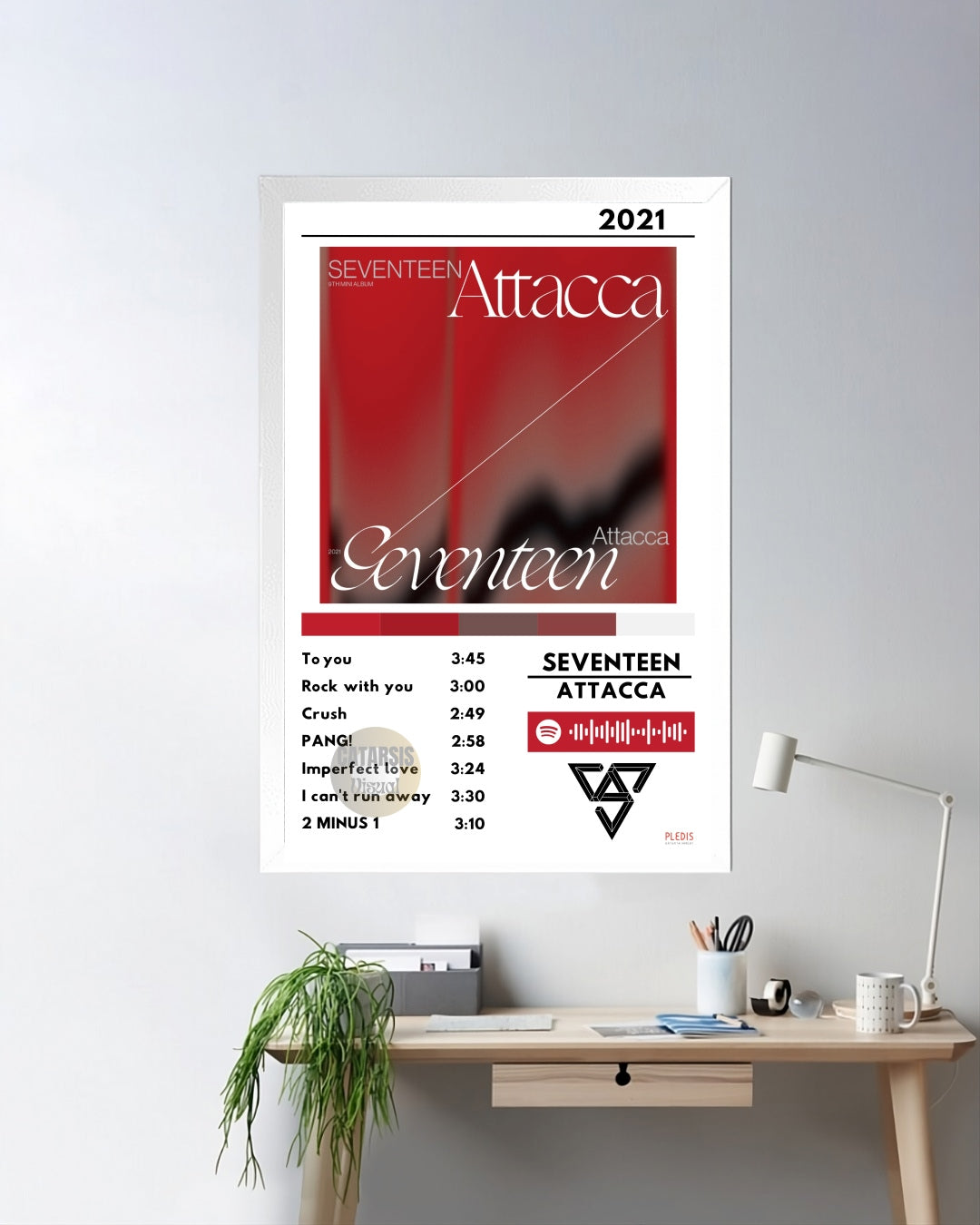 Cuadro Seventeen - Attacca